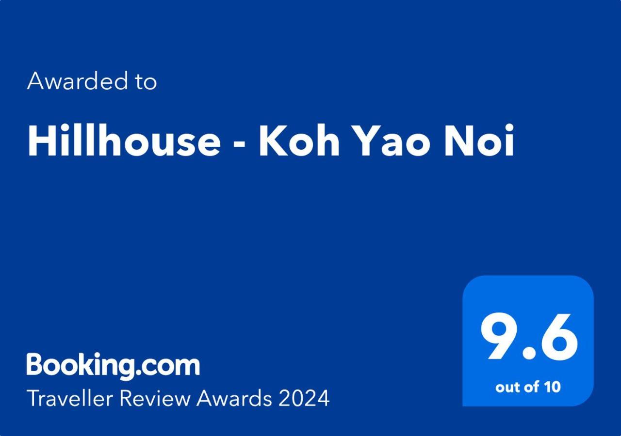 Hillhouse - Koh Yao Noi Panzió Kültér fotó